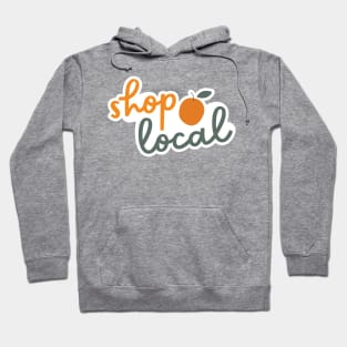 Shop Local - Orange Hoodie